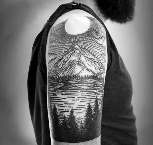 Tattoo Forest Images – Browse 67,910 Stock Photos, Vectors, and Video |  Adobe Stock