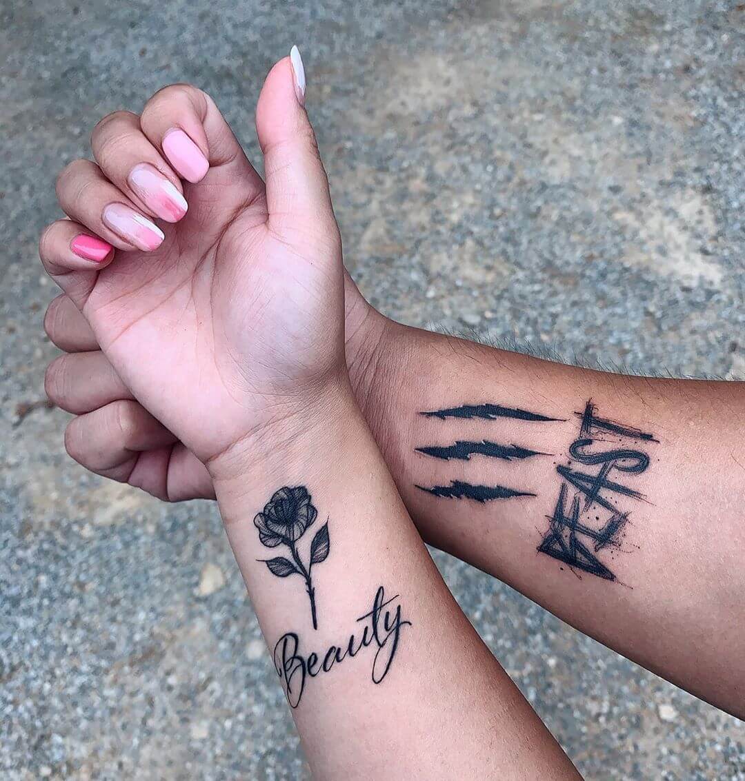 Aggregate 51+ unique tattoos for couples super hot - in.cdgdbentre-kimdongho.edu.vn
