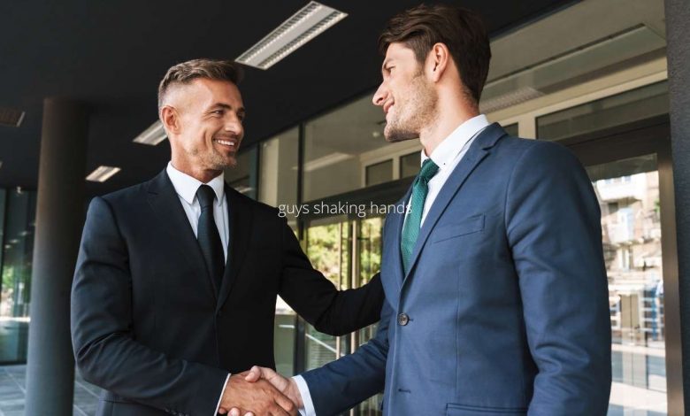 agents shaking hands