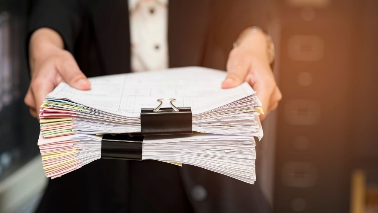 Italian visa documentation