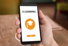 E-learning on phone