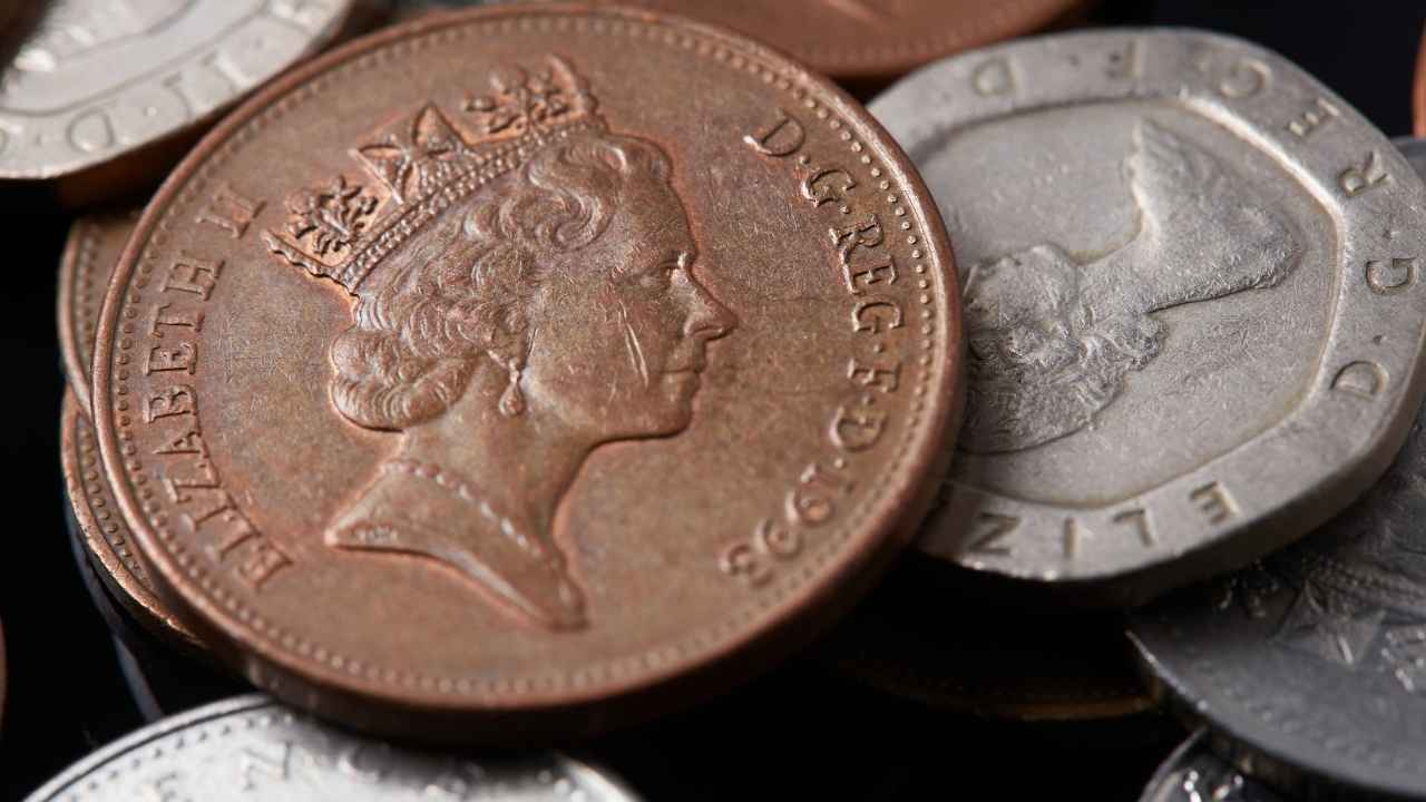 Queen Elizabeth II on coin