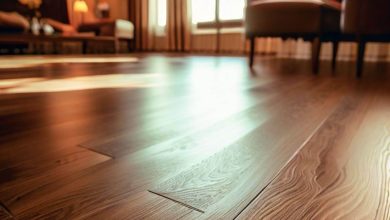 Hardwood Floor in living room