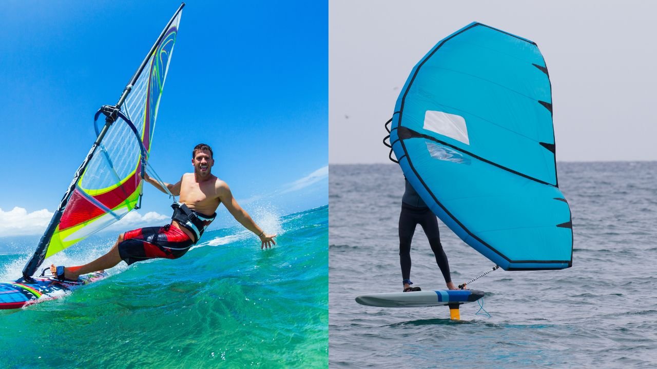 Windsurfing vs. Wing Foiling Which Is Right For You And What Gears You