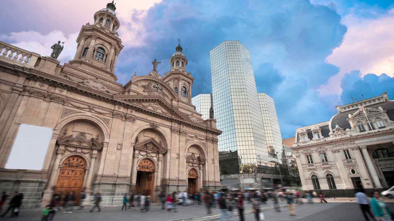 Santiago, Chile, a country offering affordable places to visit