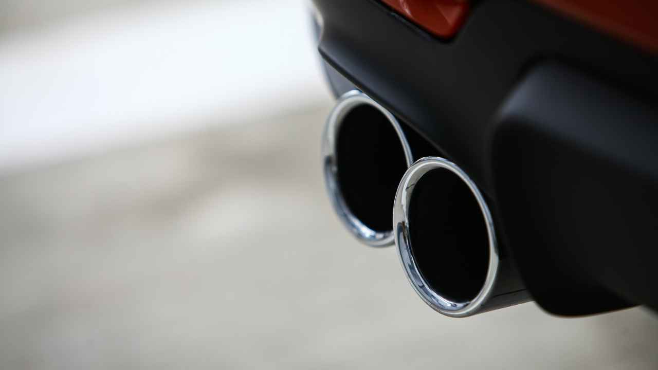  car with Performance Exhaust