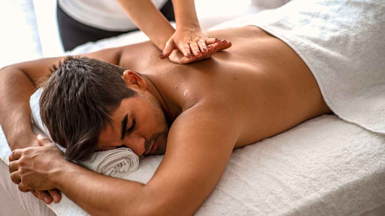 guy getting Tantric Massage