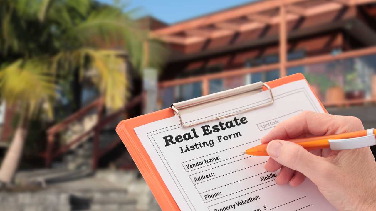 Real Estate listing form